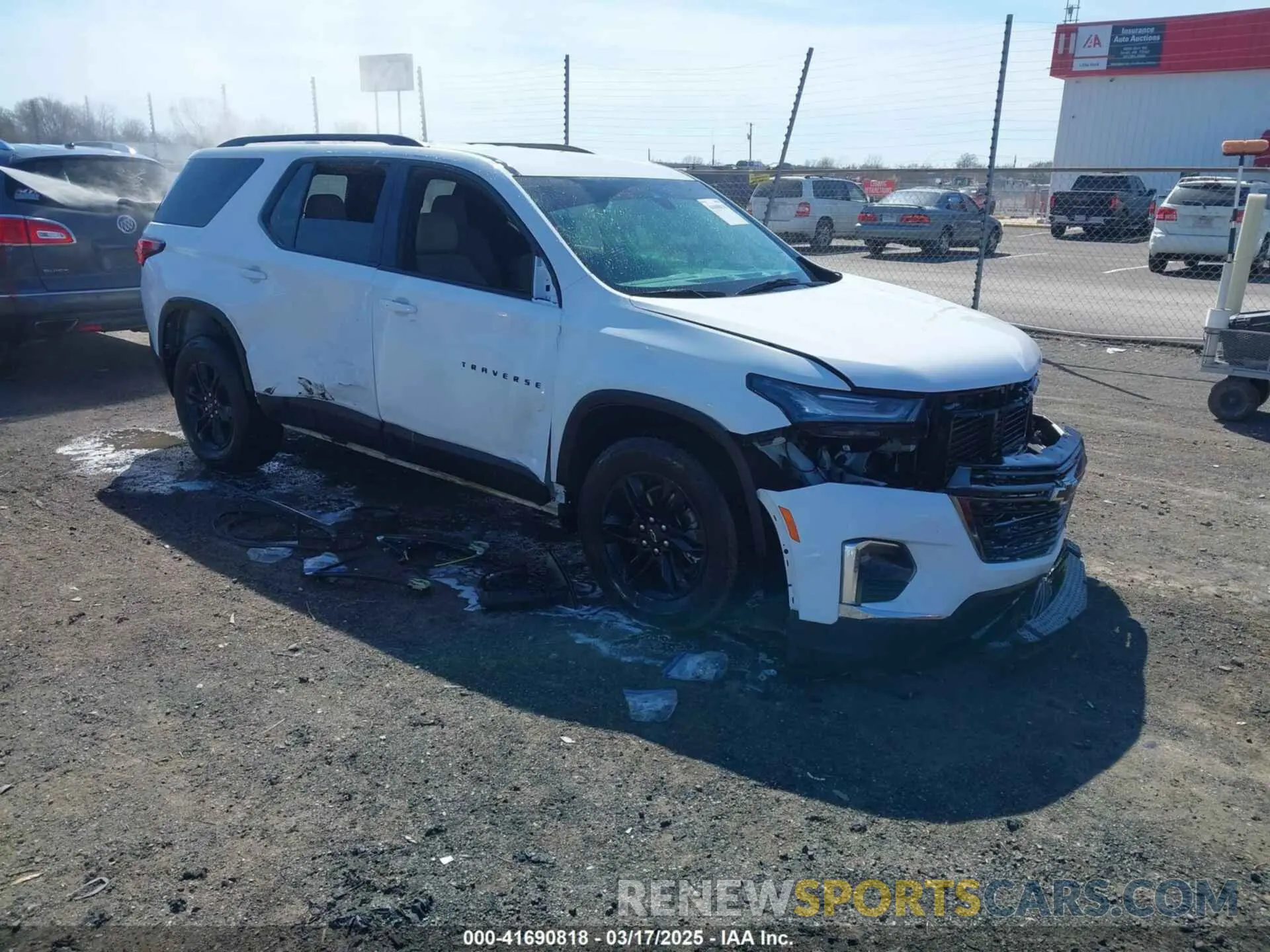 1 Фотография поврежденного автомобиля 1GNERFKW7NJ115171 CHEVROLET TRAVERSE 2022