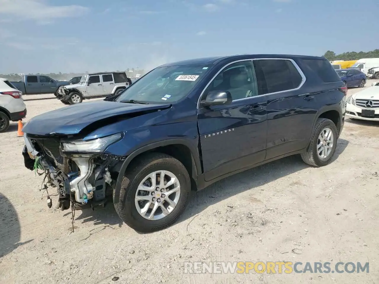 1 Фотография поврежденного автомобиля 1GNERFKW7NJ169151 CHEVROLET TRAVERSE 2022