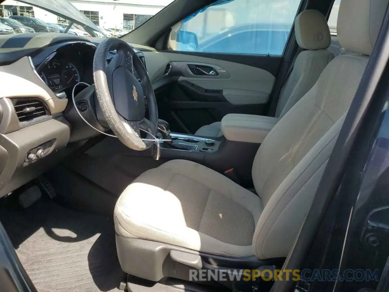 7 Фотография поврежденного автомобиля 1GNERFKWXNJ123474 CHEVROLET TRAVERSE 2022
