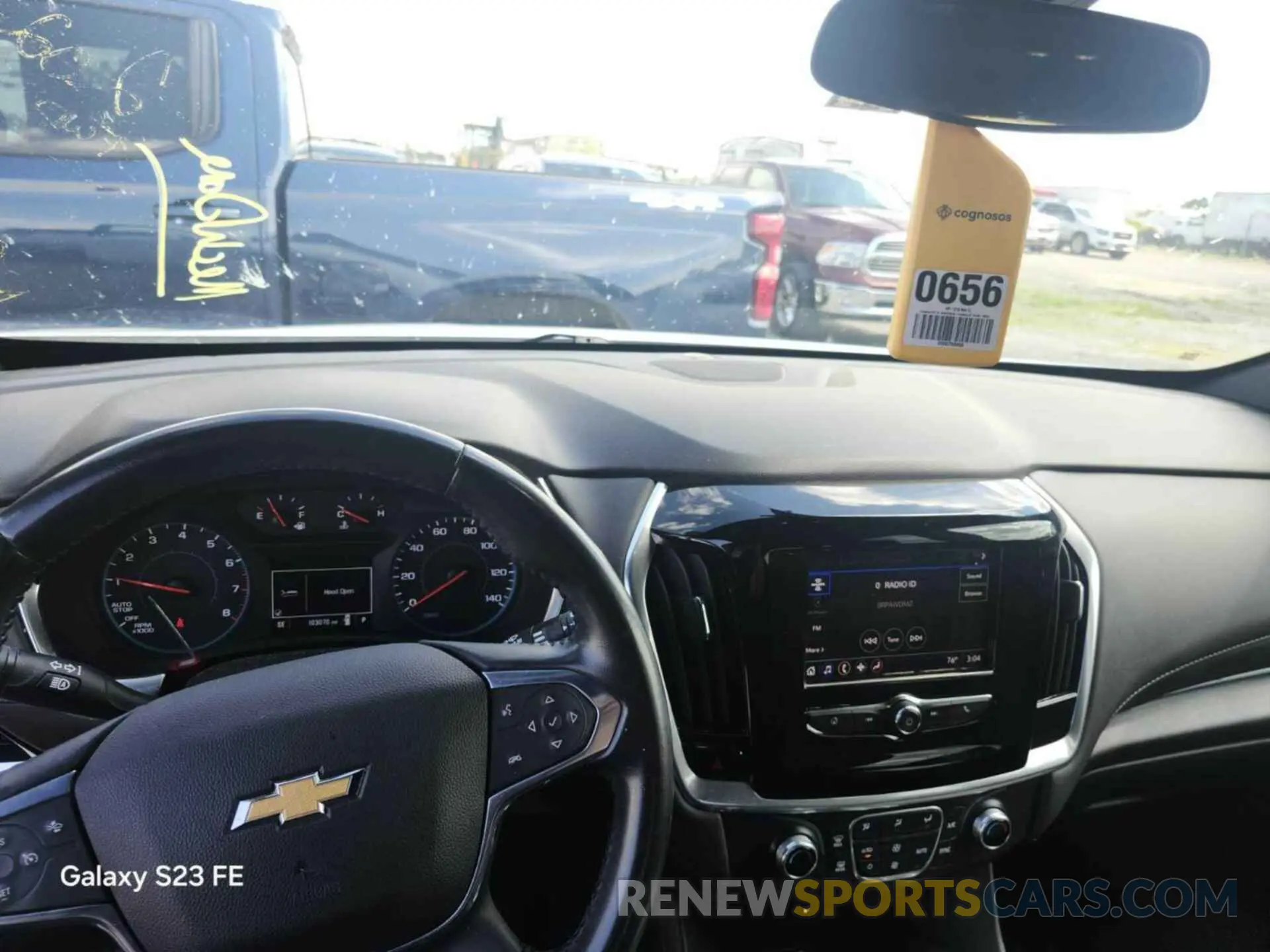 10 Photograph of a damaged car 1GNERGKW3NJ152241 CHEVROLET TRAVERSE 2022