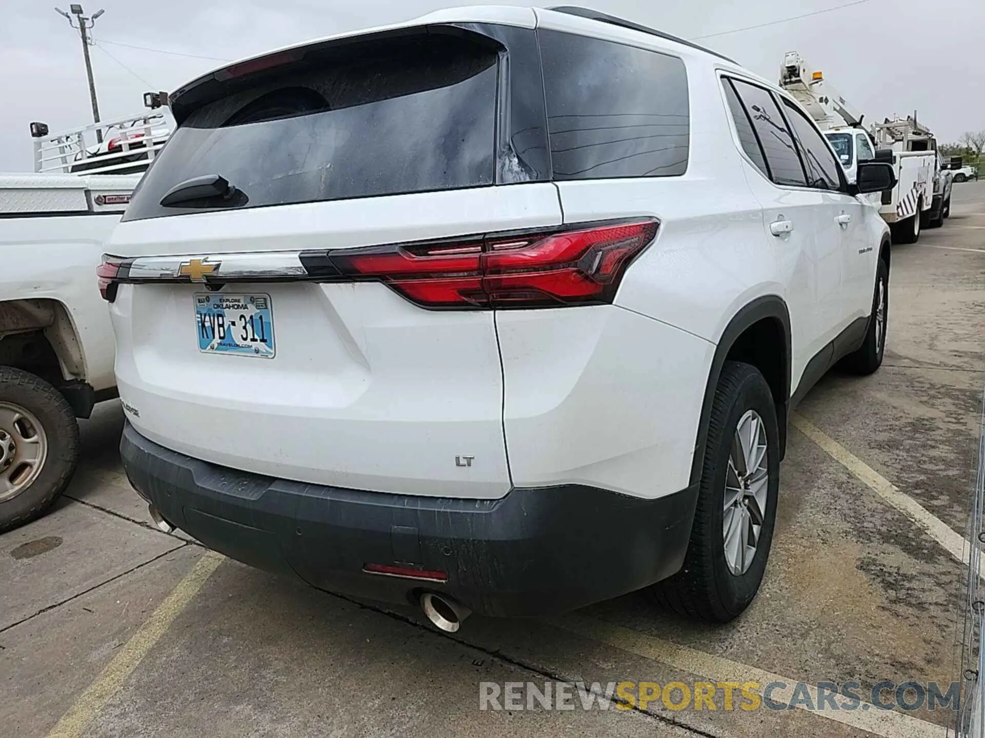 22 Фотография поврежденного автомобиля 1GNERGKW3NJ157214 CHEVROLET TRAVERSE 2022
