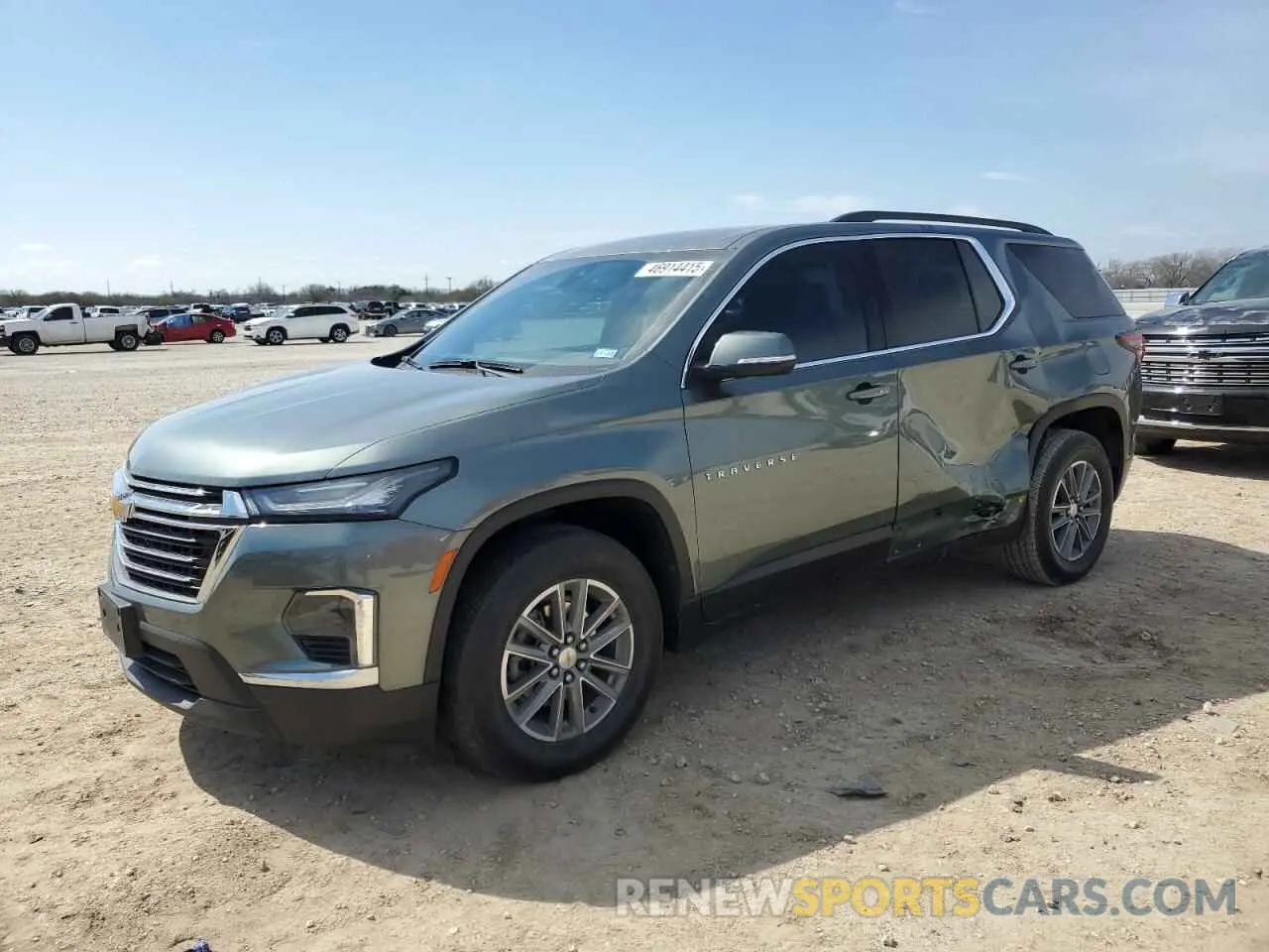 1 Фотография поврежденного автомобиля 1GNERGKW3NJ169265 CHEVROLET TRAVERSE 2022