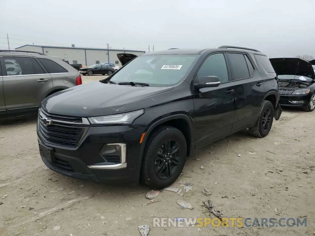 1 Photograph of a damaged car 1GNERGKW4NJ127980 CHEVROLET TRAVERSE 2022