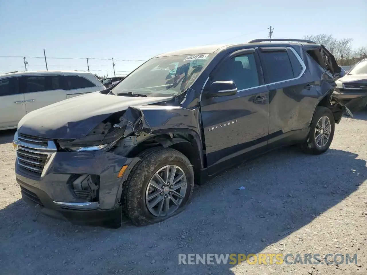 1 Фотография поврежденного автомобиля 1GNERGKW5NJ183667 CHEVROLET TRAVERSE 2022