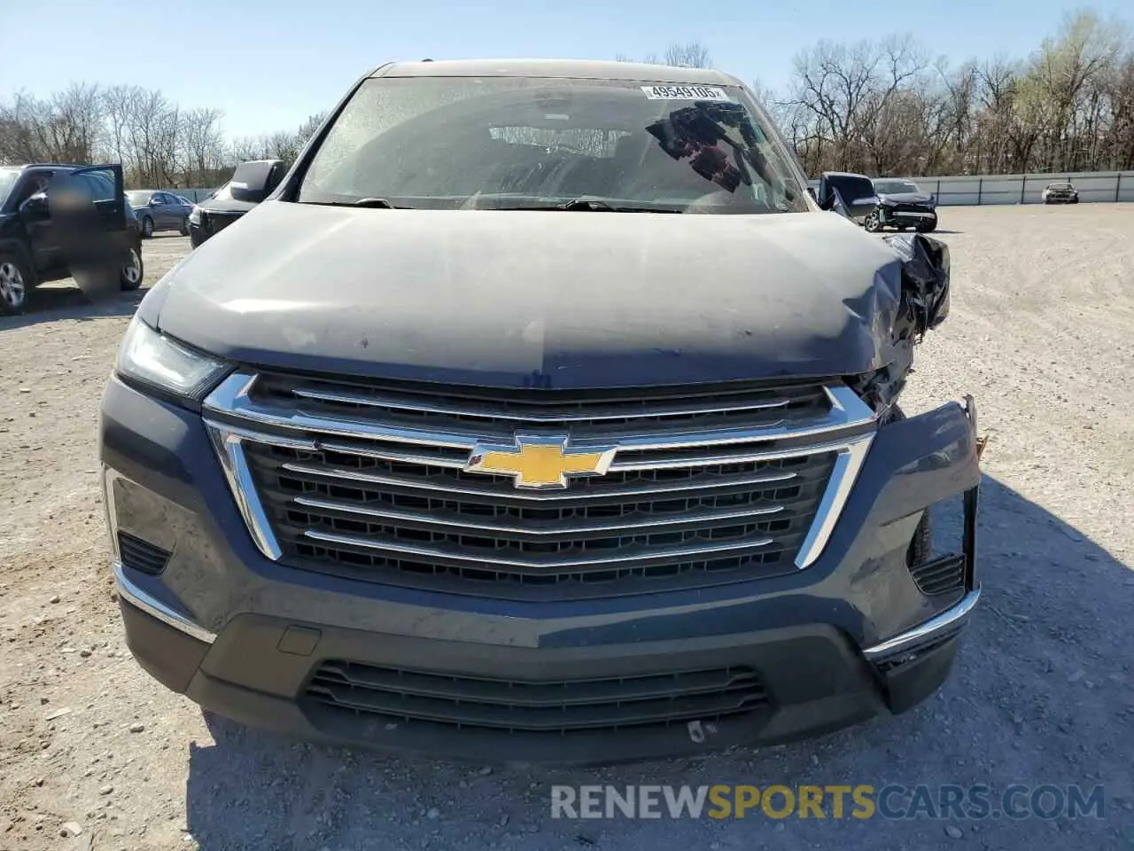 5 Фотография поврежденного автомобиля 1GNERGKW5NJ183667 CHEVROLET TRAVERSE 2022