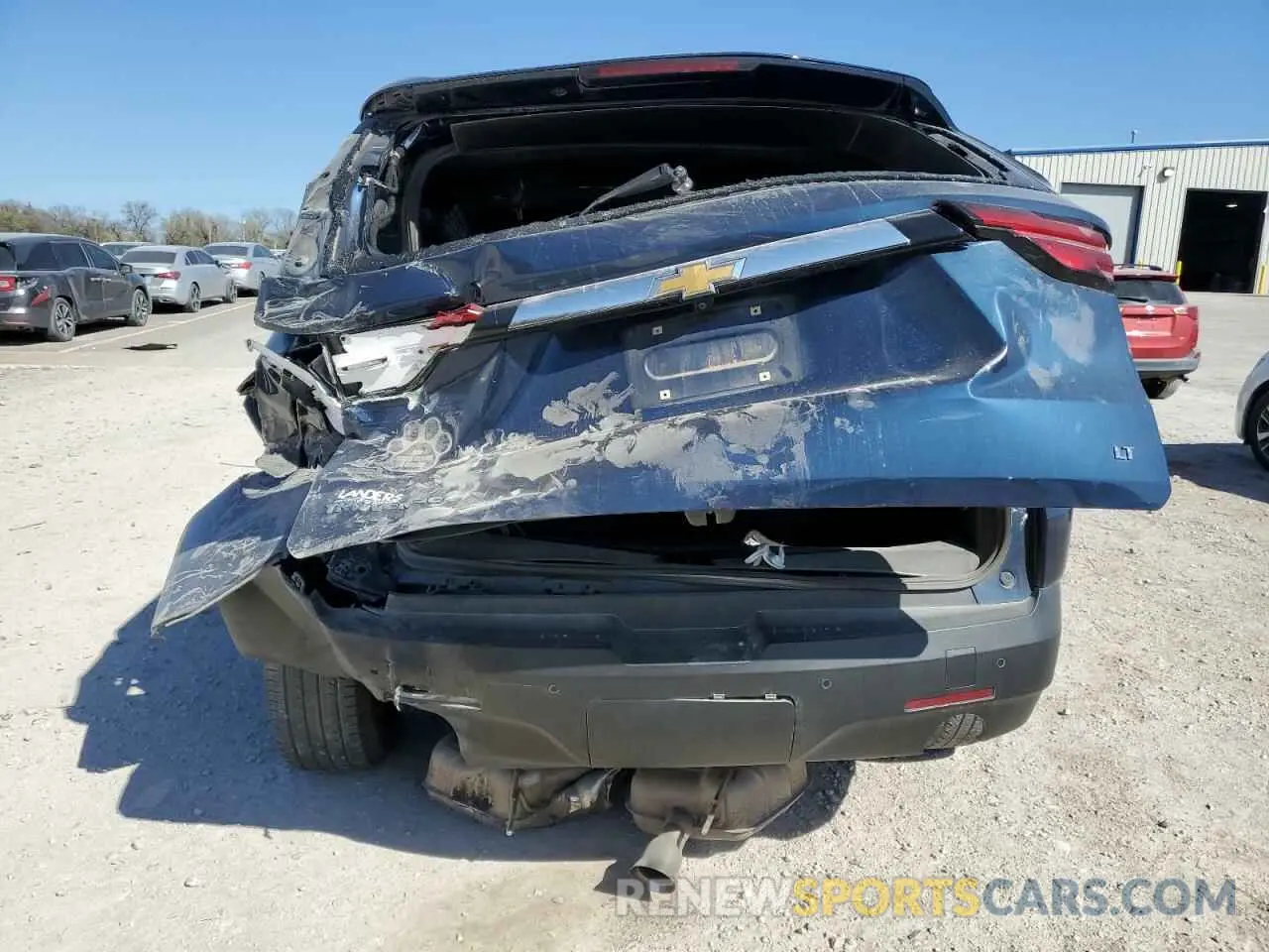 6 Фотография поврежденного автомобиля 1GNERGKW5NJ183667 CHEVROLET TRAVERSE 2022