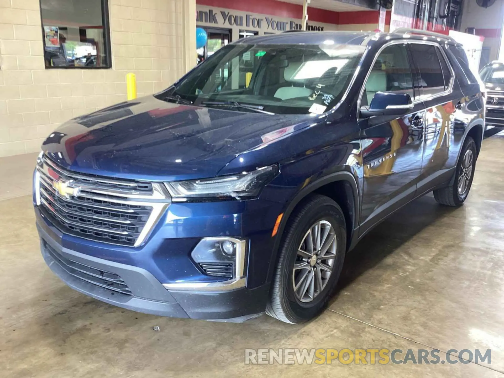 28 Photograph of a damaged car 1GNERGKW6NJ188540 CHEVROLET TRAVERSE 2022