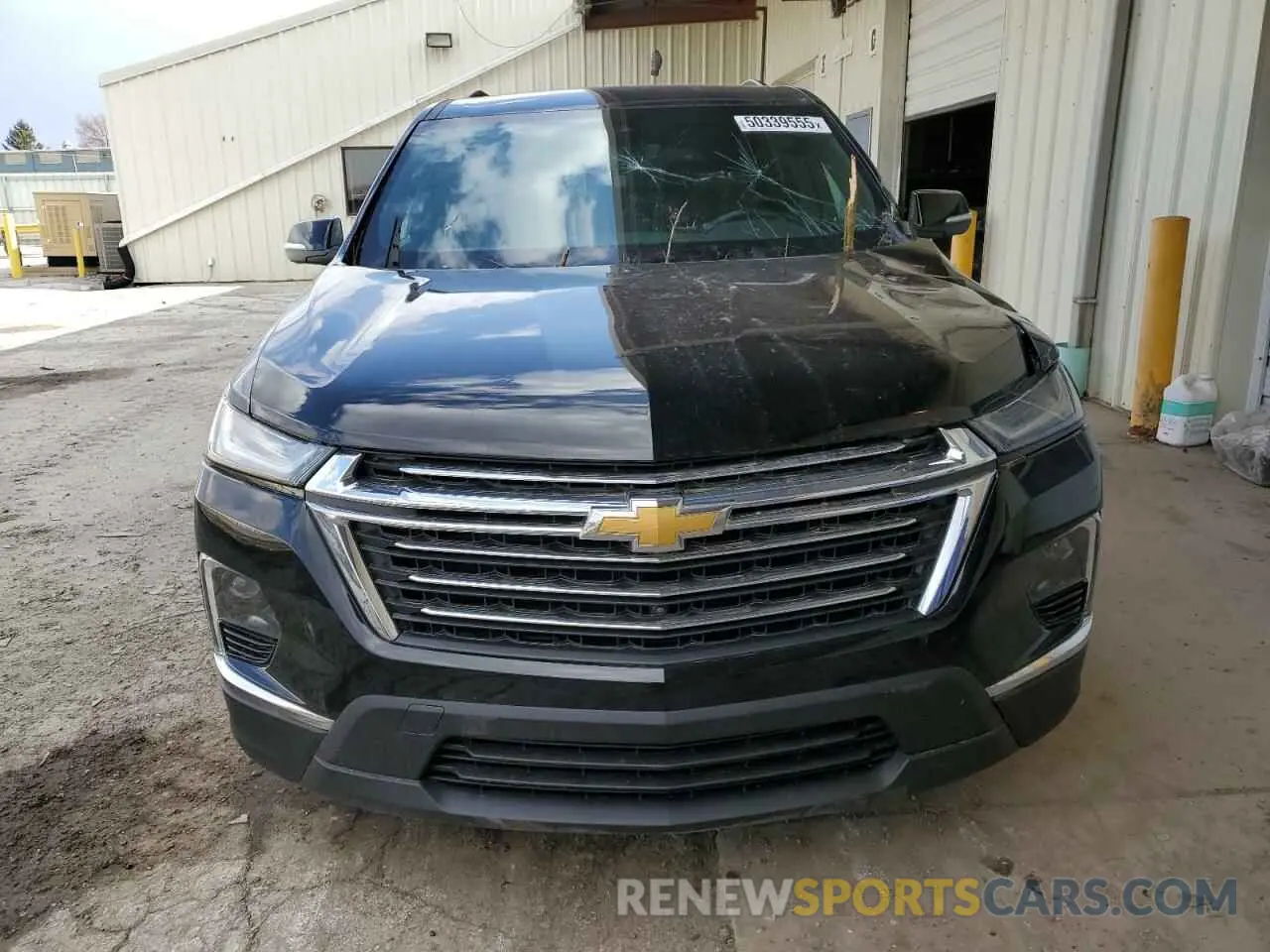 5 Photograph of a damaged car 1GNERGKW8NJ107019 CHEVROLET TRAVERSE 2022