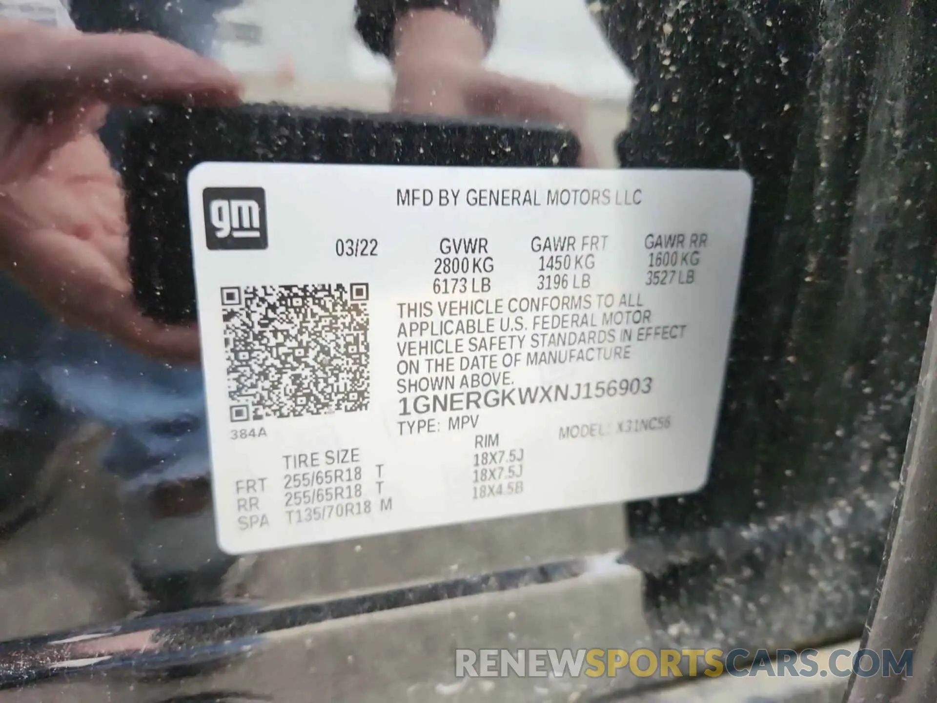 12 Фотография поврежденного автомобиля 1GNERGKWXNJ156903 CHEVROLET TRAVERSE 2022