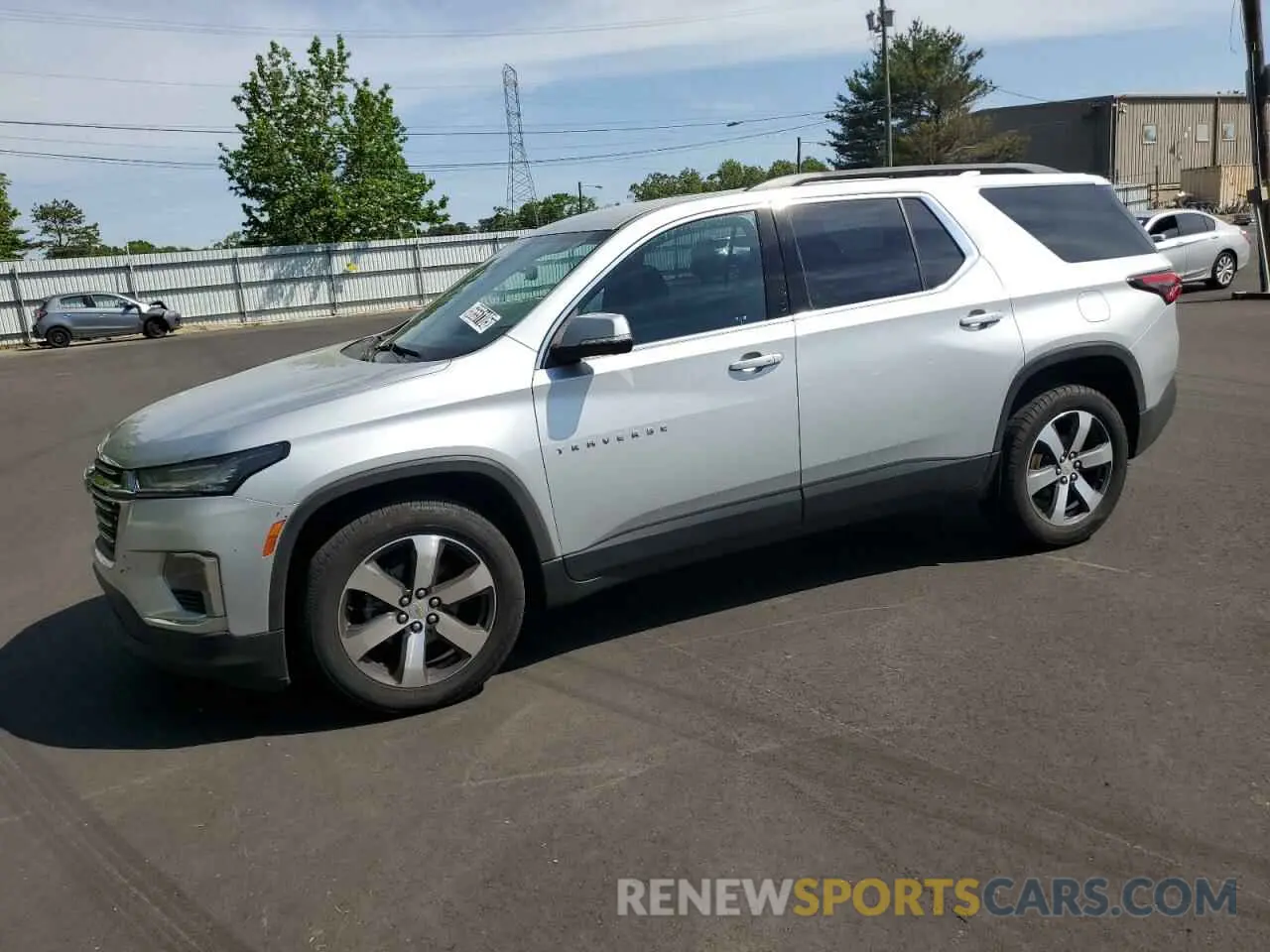 1 Photograph of a damaged car 1GNERHKW4NJ127564 CHEVROLET TRAVERSE 2022
