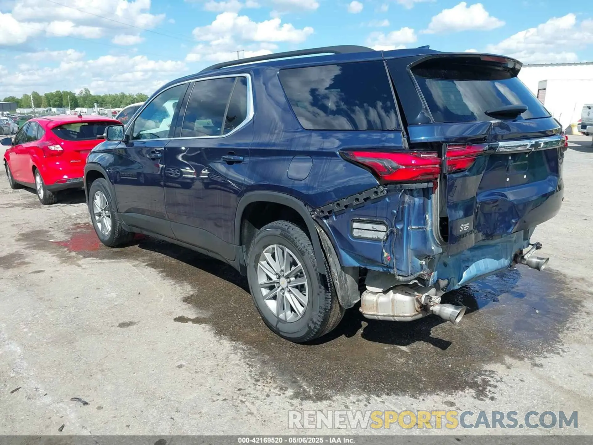 3 Фотография поврежденного автомобиля 1GNERHKW7NJ192120 CHEVROLET TRAVERSE 2022