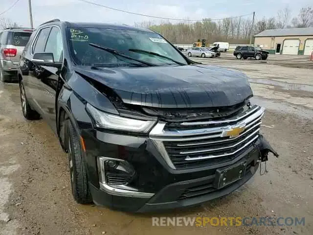 14 Photograph of a damaged car 1GNERHKW8NJ113120 CHEVROLET TRAVERSE 2022