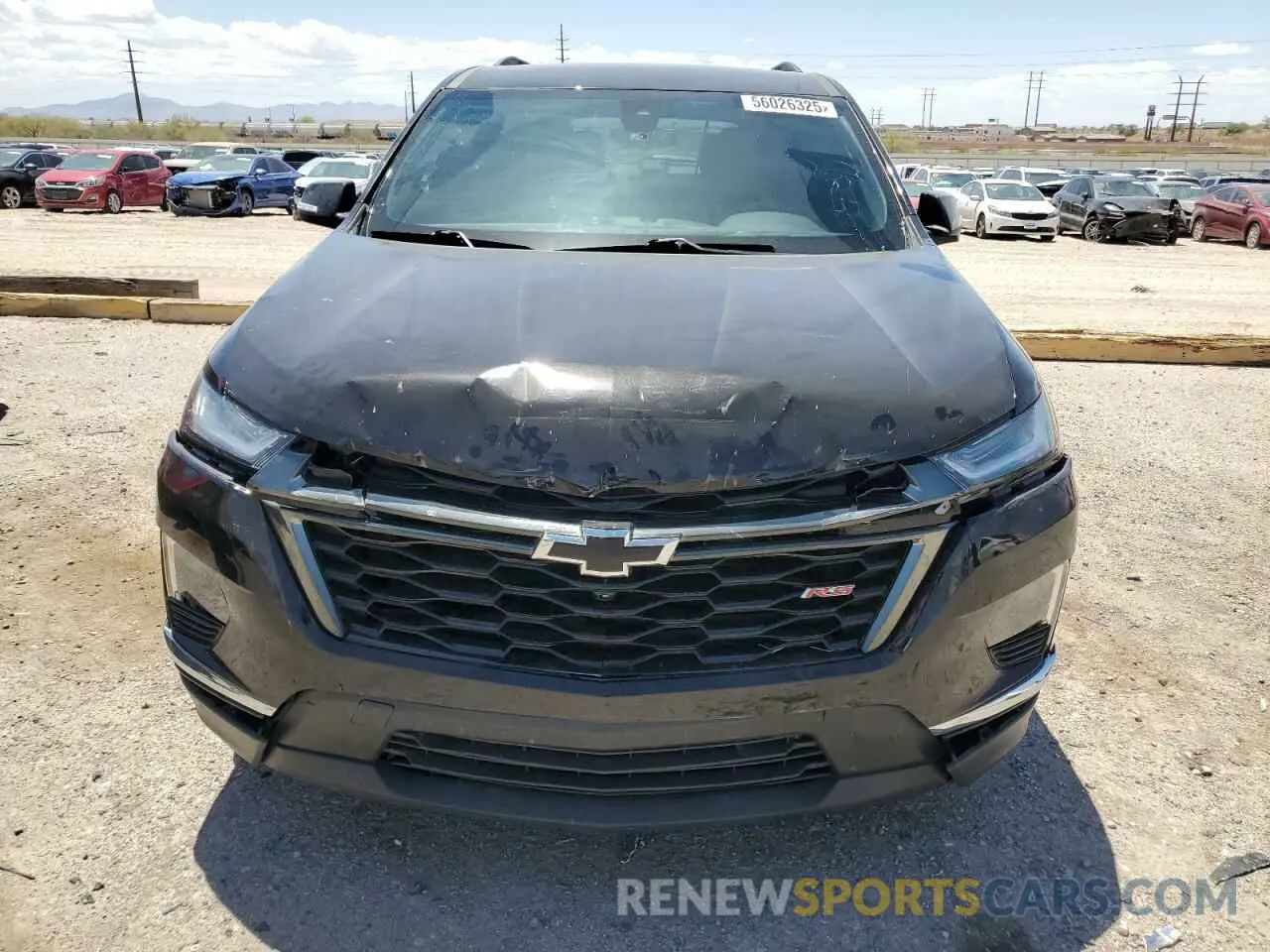 5 Photograph of a damaged car 1GNERJKW2NJ154401 CHEVROLET TRAVERSE 2022