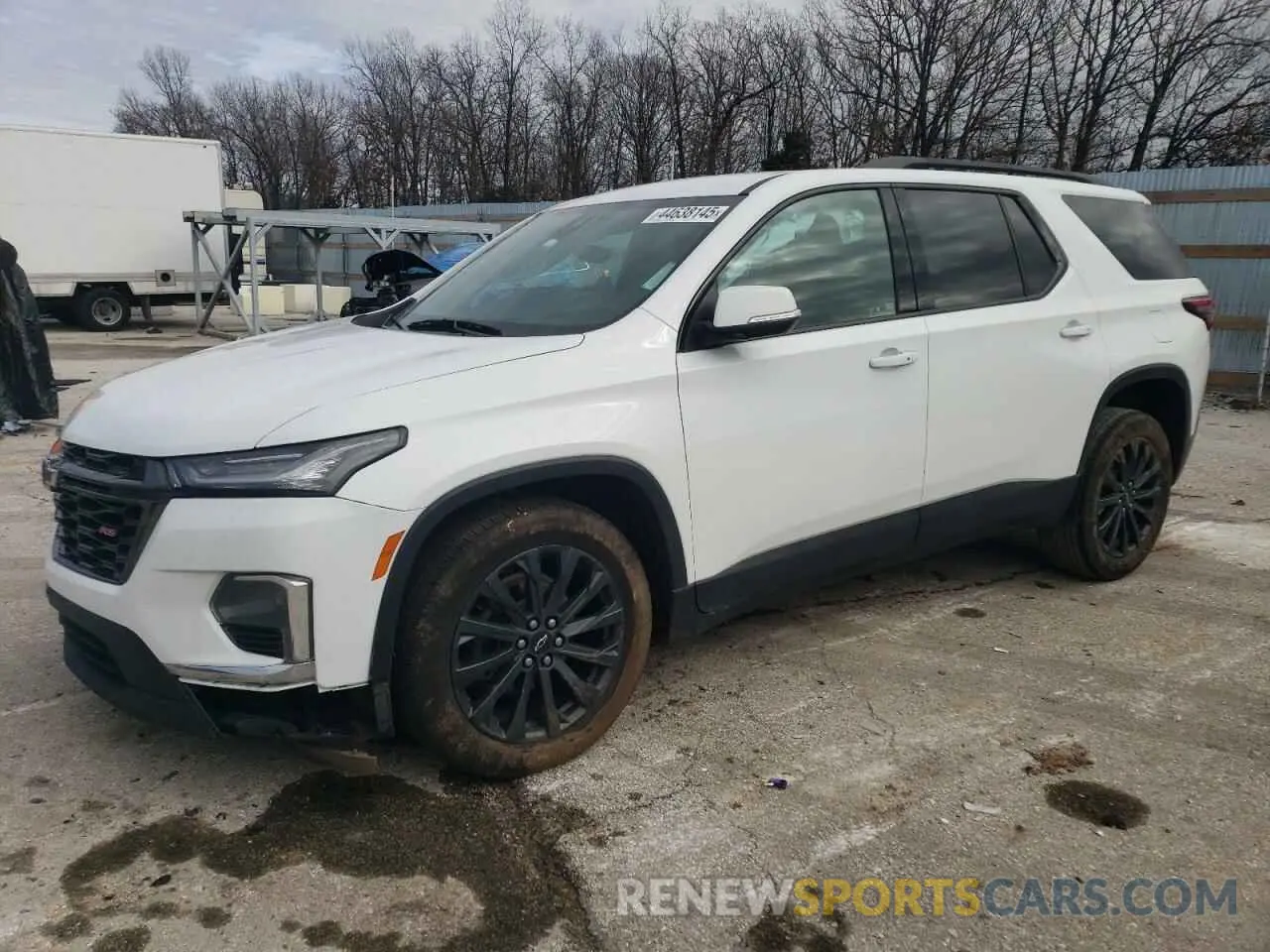 1 Photograph of a damaged car 1GNERJKW9NJ130340 CHEVROLET TRAVERSE 2022