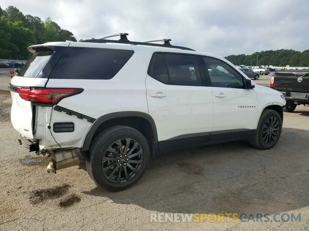 3 Photograph of a damaged car 1GNERJKW9NJ187685 CHEVROLET TRAVERSE 2022