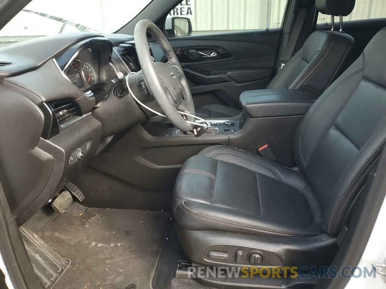 7 Photograph of a damaged car 1GNERJKW9NJ187685 CHEVROLET TRAVERSE 2022