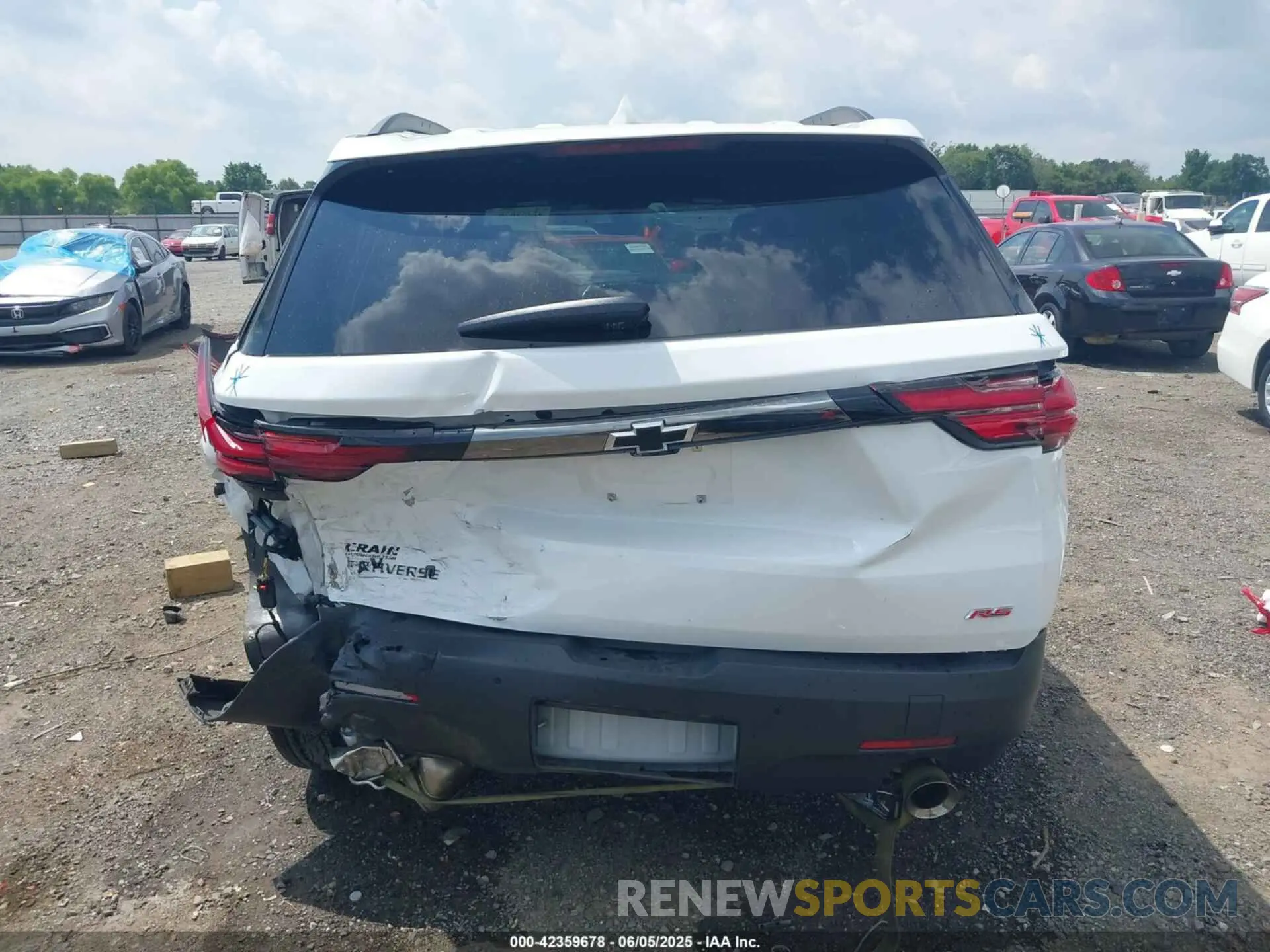 17 Фотография поврежденного автомобиля 1GNERJKW9NJ189470 CHEVROLET TRAVERSE 2022