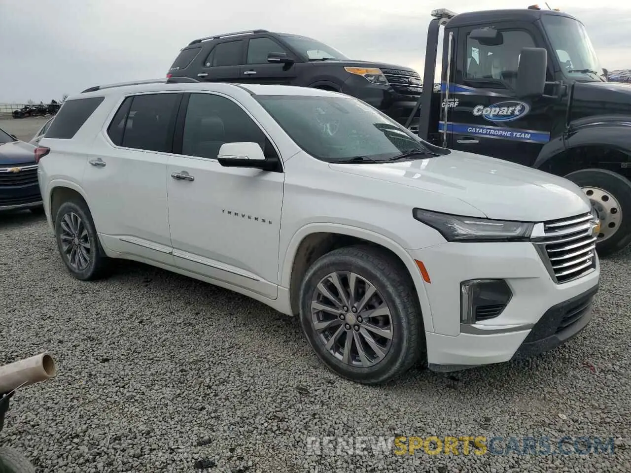 4 Фотография поврежденного автомобиля 1GNERKKW0NJ145251 CHEVROLET TRAVERSE 2022