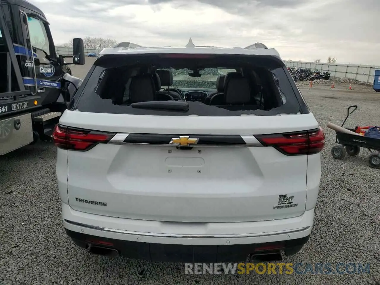 6 Фотография поврежденного автомобиля 1GNERKKW0NJ145251 CHEVROLET TRAVERSE 2022