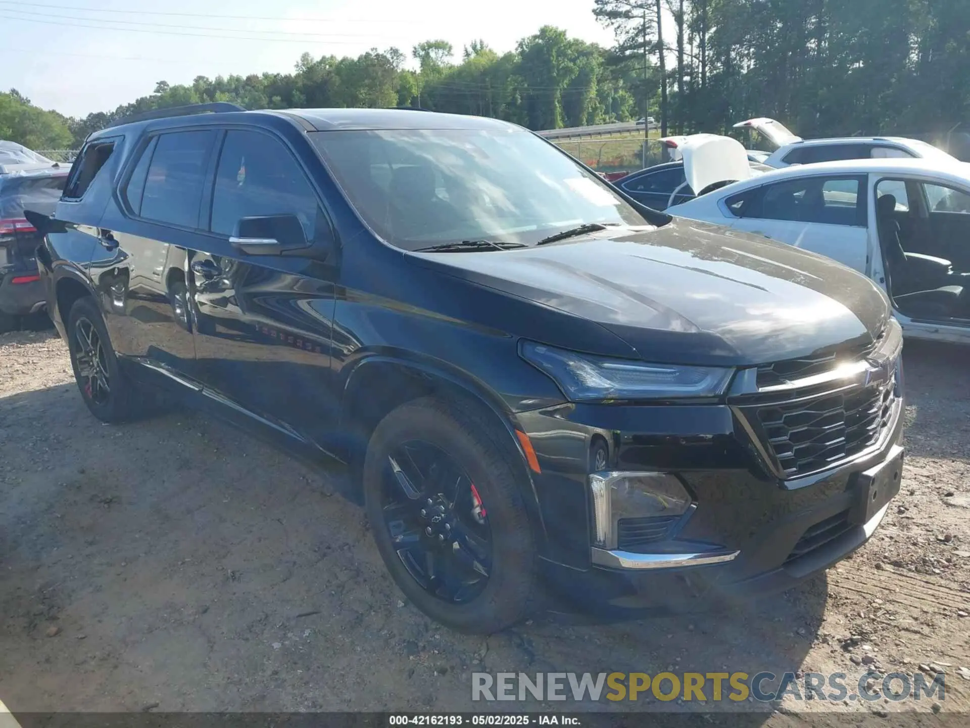 1 Photograph of a damaged car 1GNERKKW9NJ153316 CHEVROLET TRAVERSE 2022