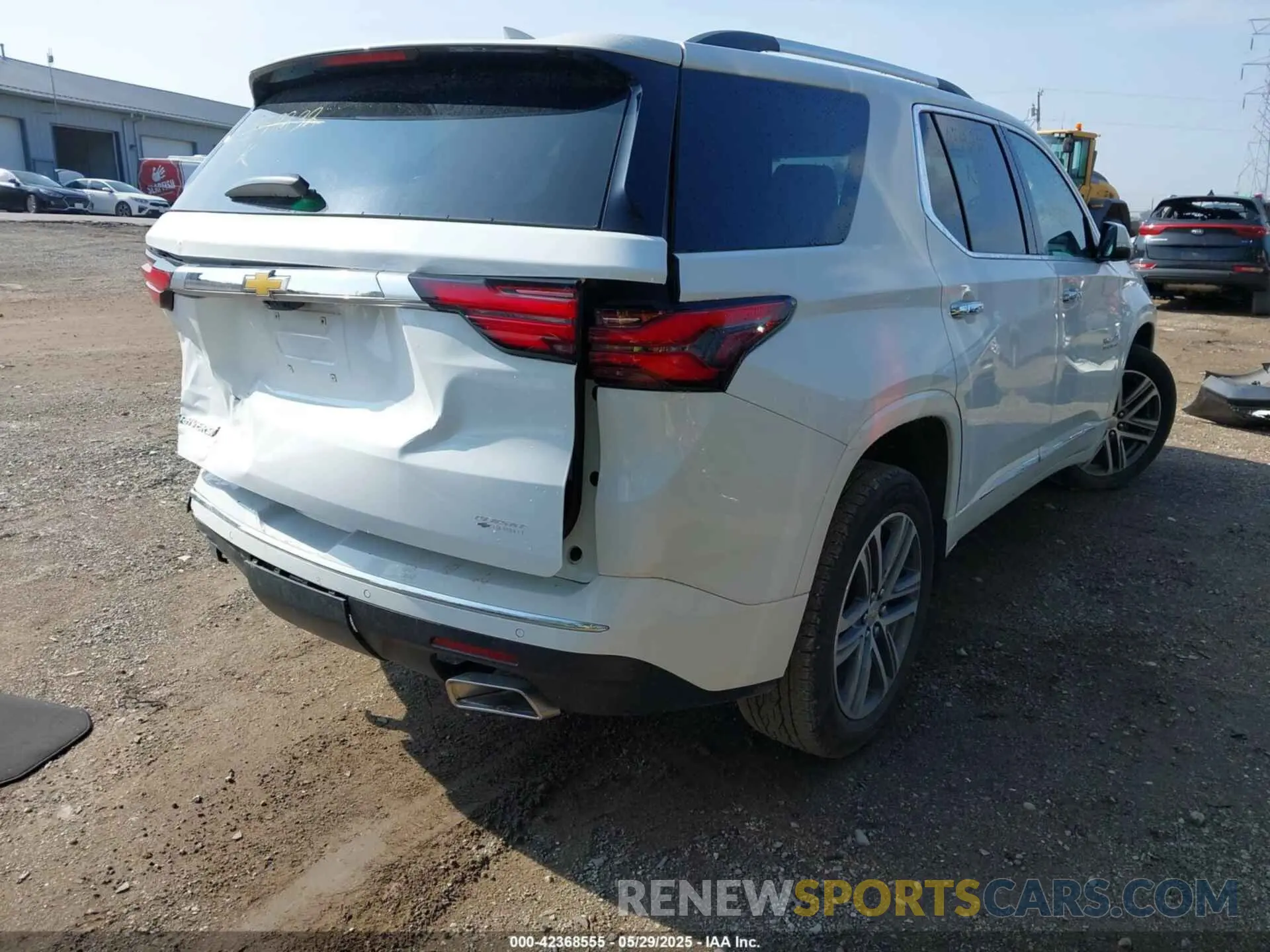 4 Фотография поврежденного автомобиля 1GNERNKW9NJ159232 CHEVROLET TRAVERSE 2022