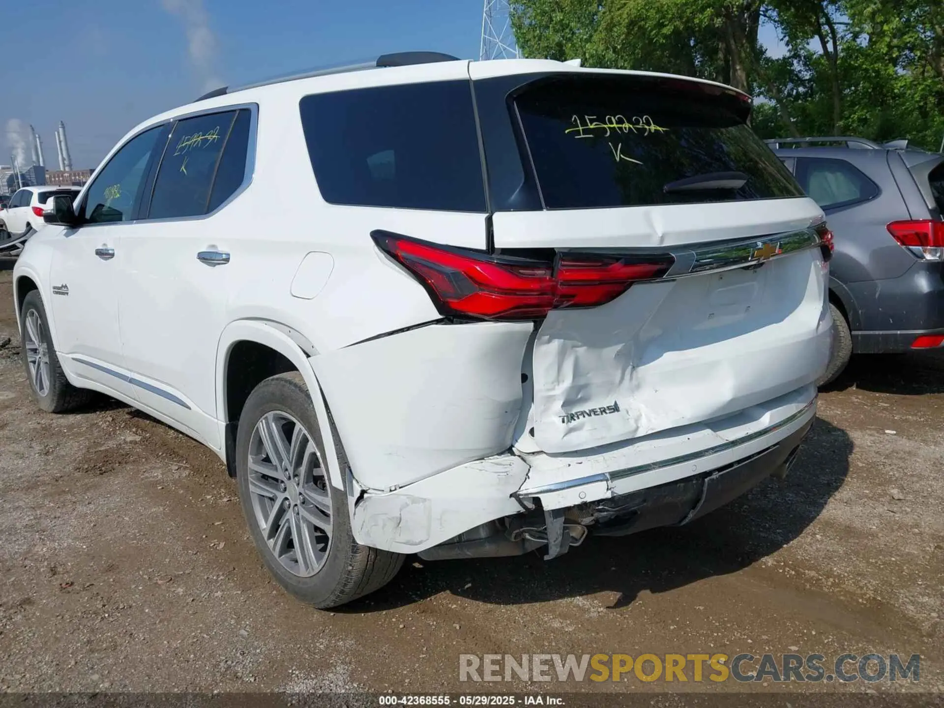 6 Фотография поврежденного автомобиля 1GNERNKW9NJ159232 CHEVROLET TRAVERSE 2022
