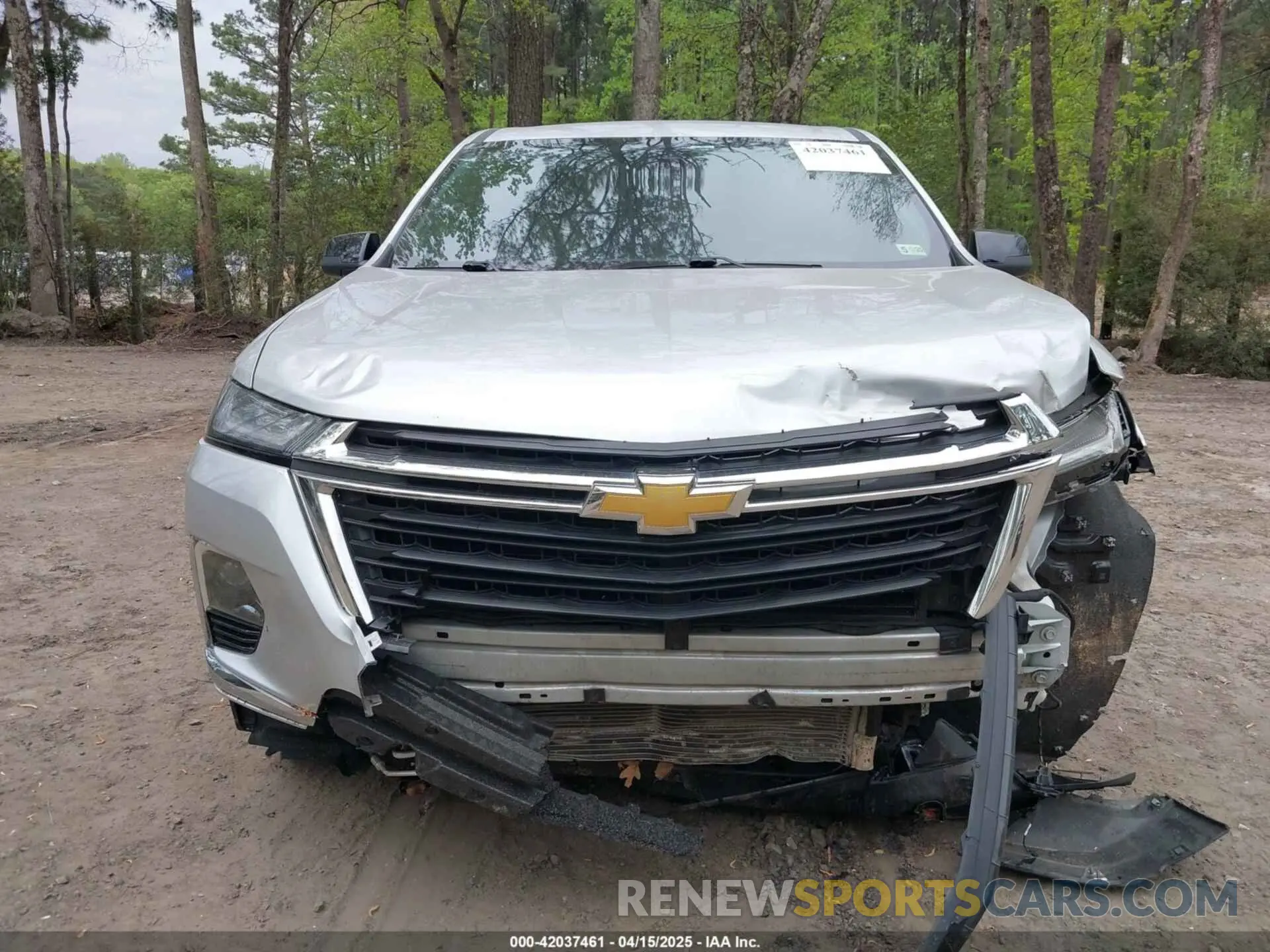 6 Фотография поврежденного автомобиля 1GNEVFKW4NJ101305 CHEVROLET TRAVERSE 2022