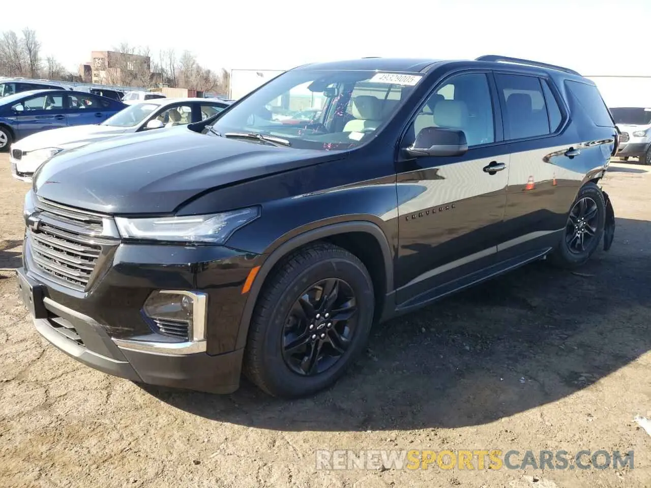 1 Photograph of a damaged car 1GNEVFKW5NJ120168 CHEVROLET TRAVERSE 2022