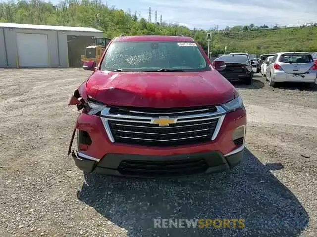 14 Photograph of a damaged car 1GNEVGKW7NJ121196 CHEVROLET TRAVERSE 2022