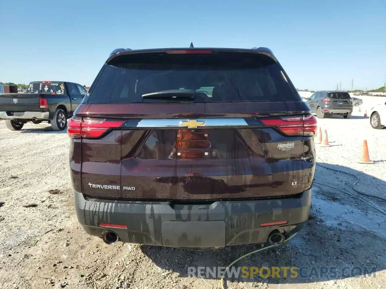 6 Фотография поврежденного автомобиля 1GNEVGKW7NJ143084 CHEVROLET TRAVERSE 2022
