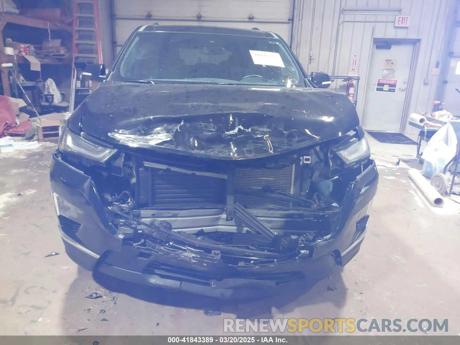 12 Photograph of a damaged car 1GNEVGKW8NJ180273 CHEVROLET TRAVERSE 2022