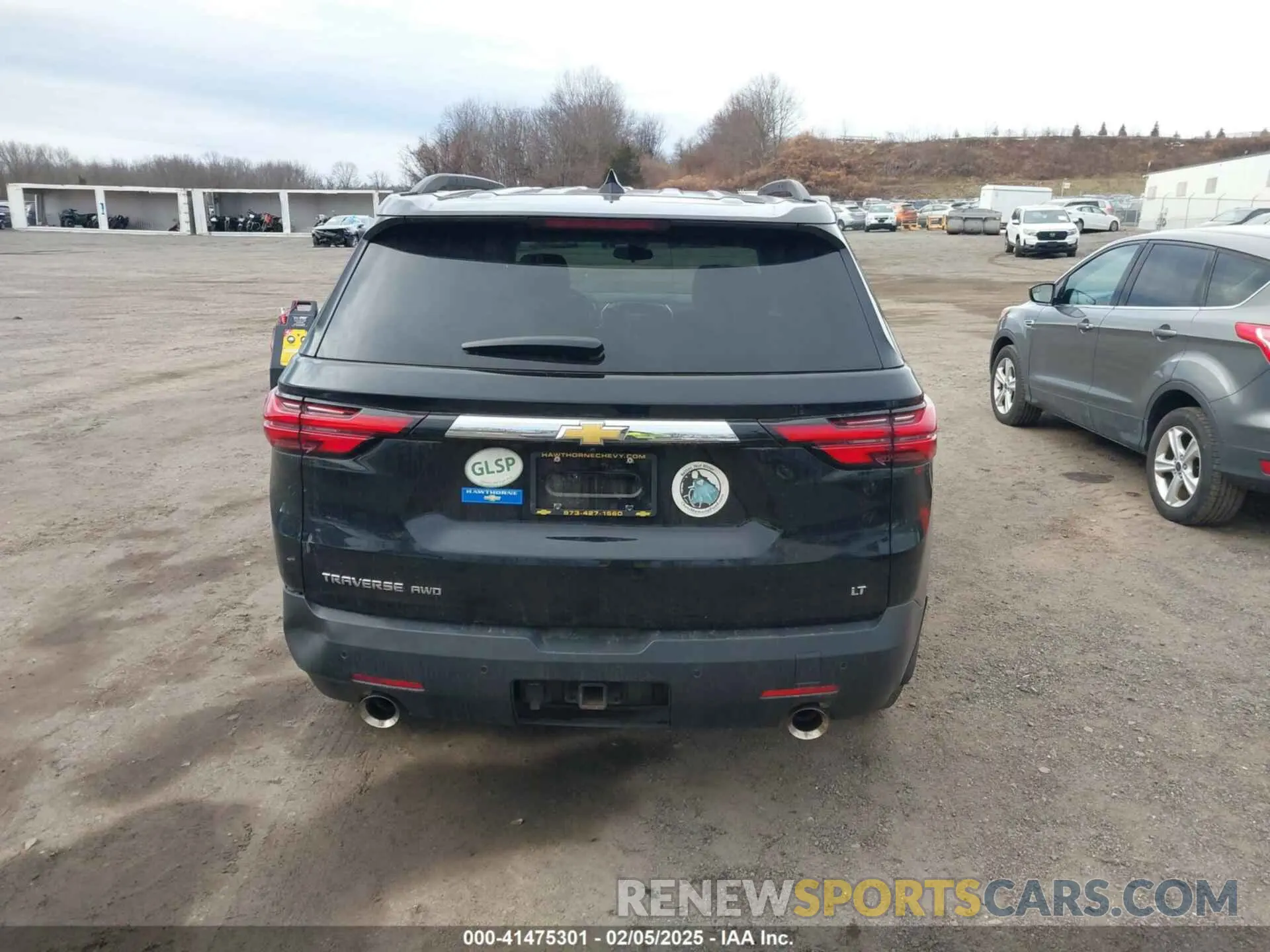 16 Фотография поврежденного автомобиля 1GNEVGKW9NJ187846 CHEVROLET TRAVERSE 2022