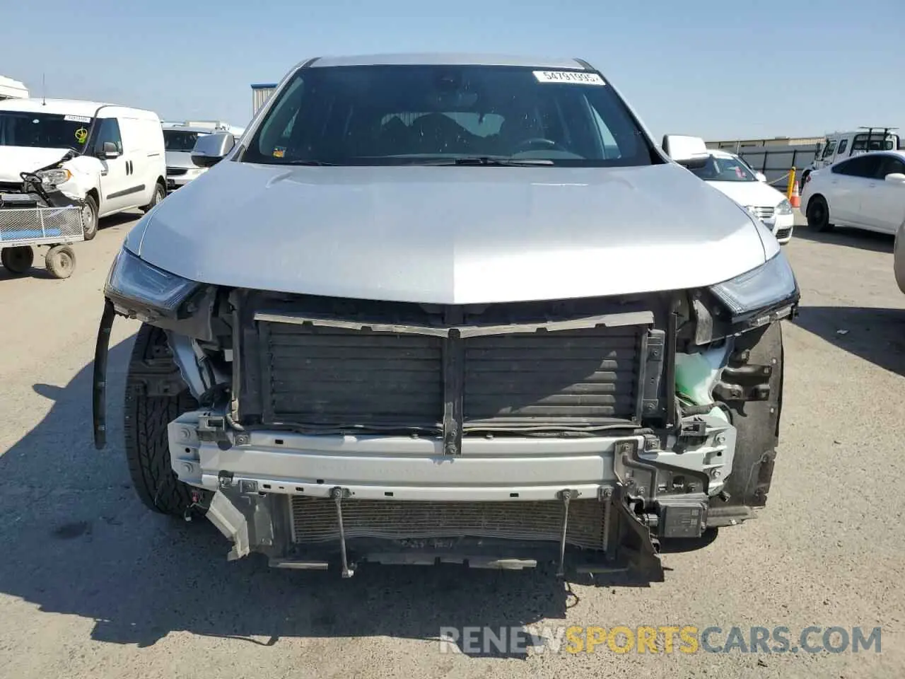 5 Фотография поврежденного автомобиля 1GNEVJKW7NJ104752 CHEVROLET TRAVERSE 2022