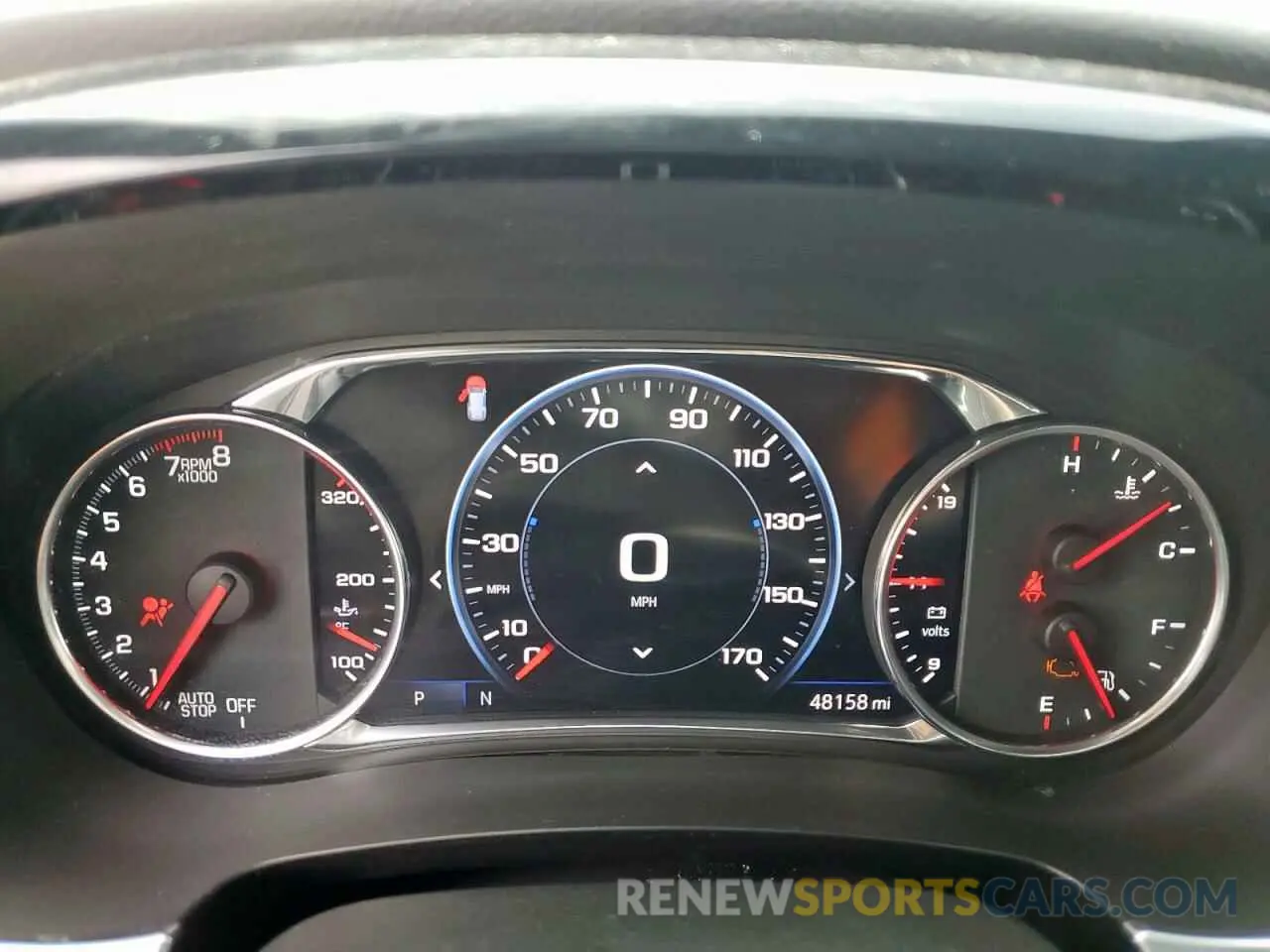 9 Фотография поврежденного автомобиля 1GNEVKKW3NJ123529 CHEVROLET TRAVERSE 2022