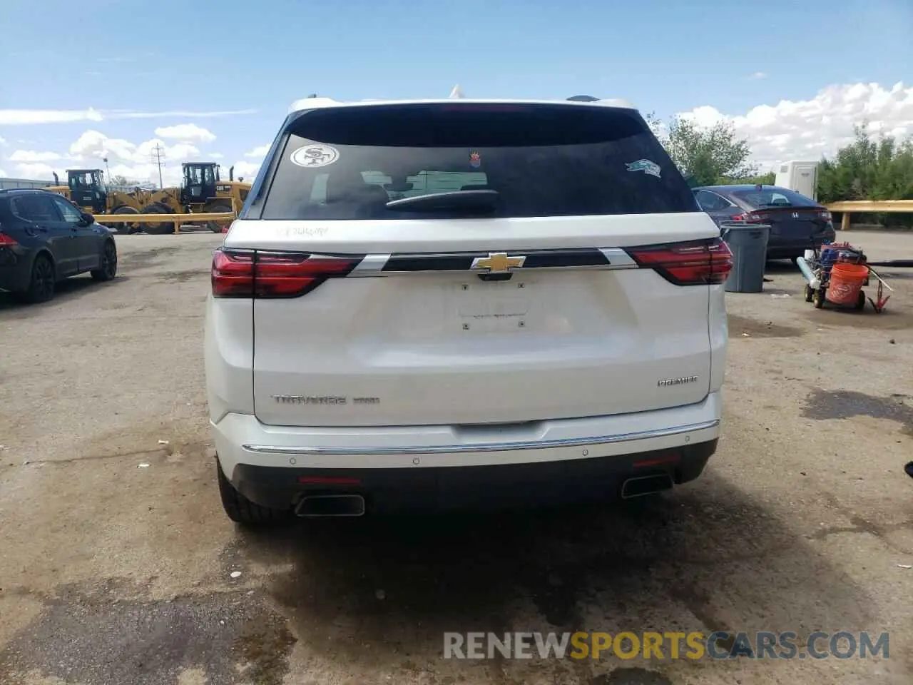 6 Фотография поврежденного автомобиля 1GNEVKKW3NJ124289 CHEVROLET TRAVERSE 2022