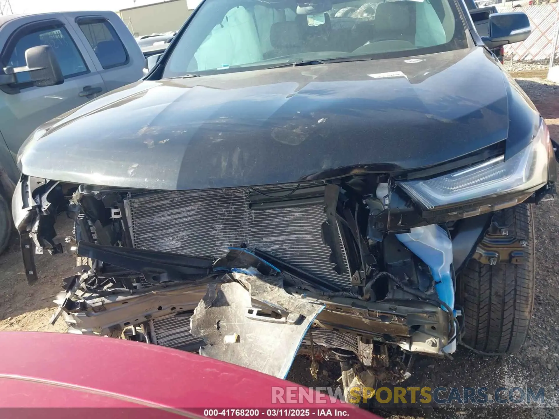 12 Photograph of a damaged car 1GNERFKW2PJ320318 CHEVROLET TRAVERSE 2023