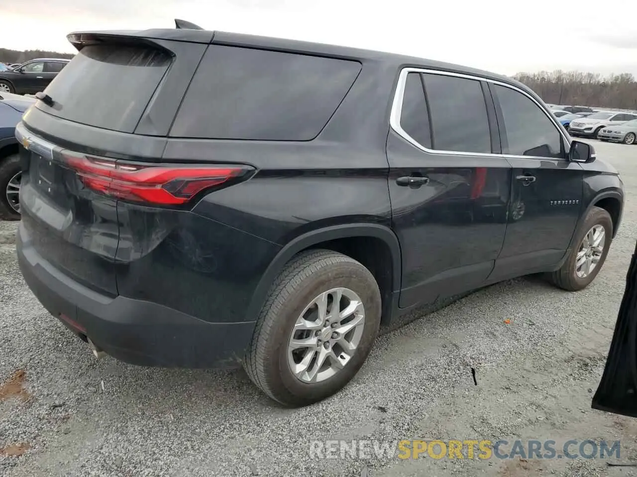 3 Photograph of a damaged car 1GNERFKW3PJ293162 CHEVROLET TRAVERSE 2023