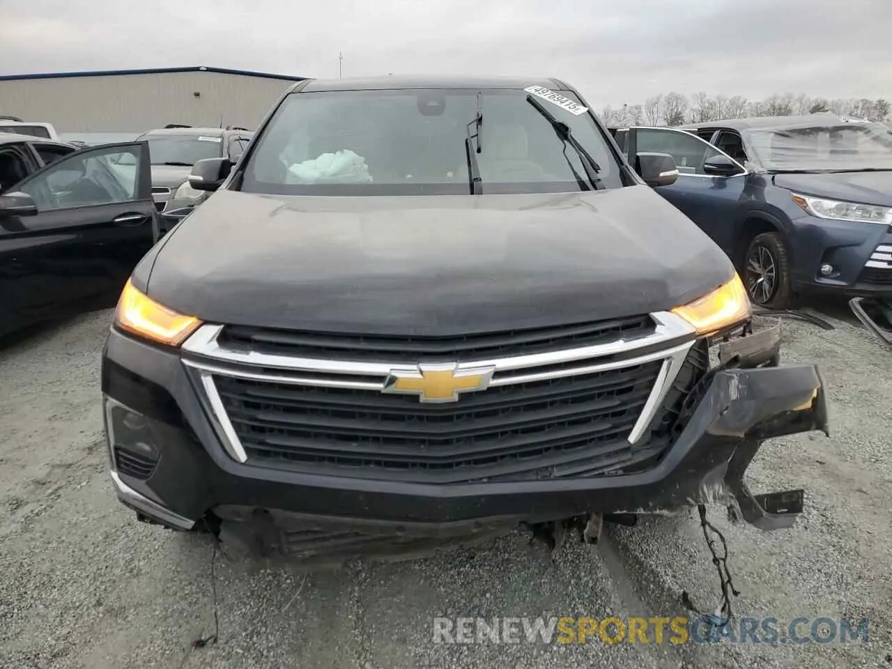5 Photograph of a damaged car 1GNERFKW3PJ293162 CHEVROLET TRAVERSE 2023