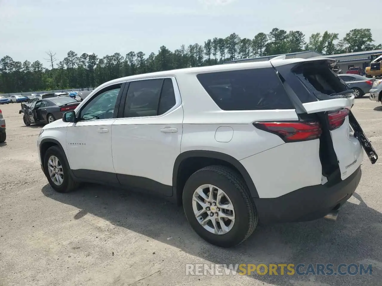 2 Photograph of a damaged car 1GNERFKW4PJ207440 CHEVROLET TRAVERSE 2023