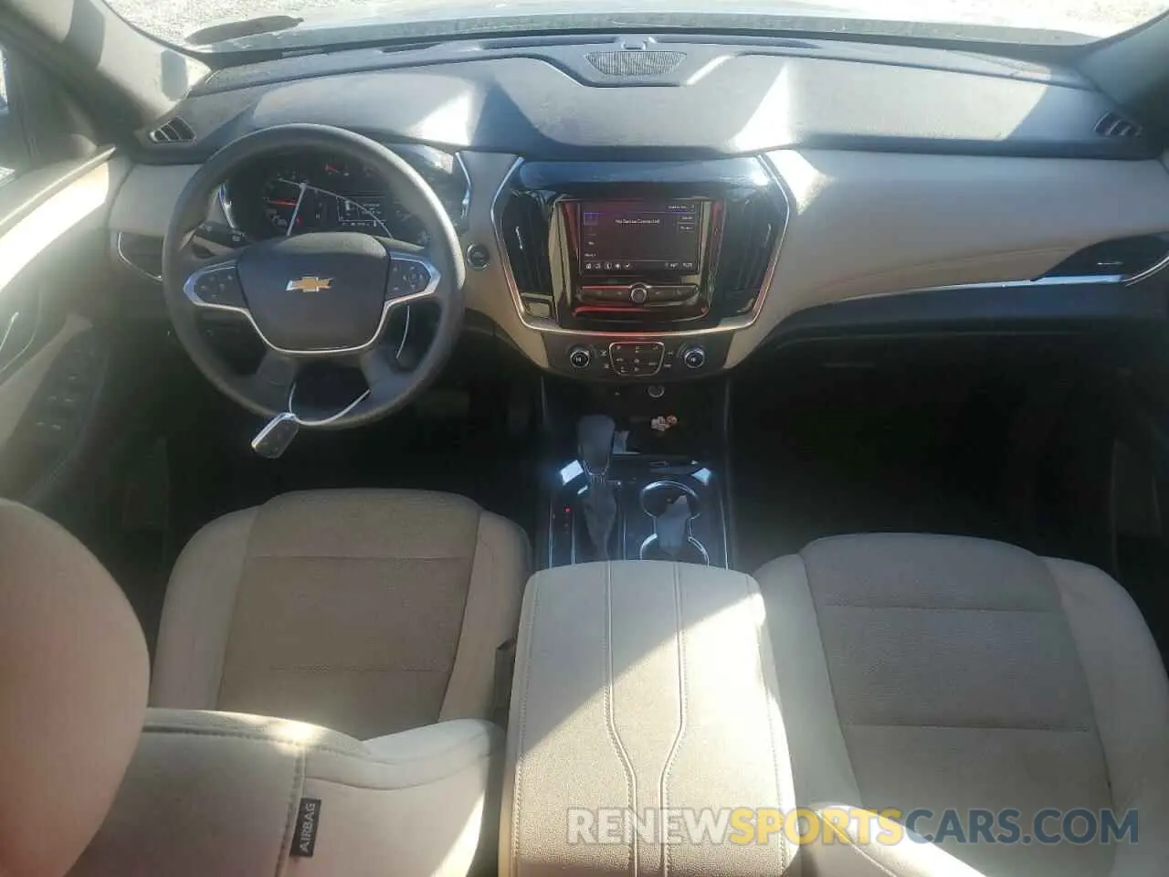 8 Фотография поврежденного автомобиля 1GNERFKW4PJ285541 CHEVROLET TRAVERSE 2023