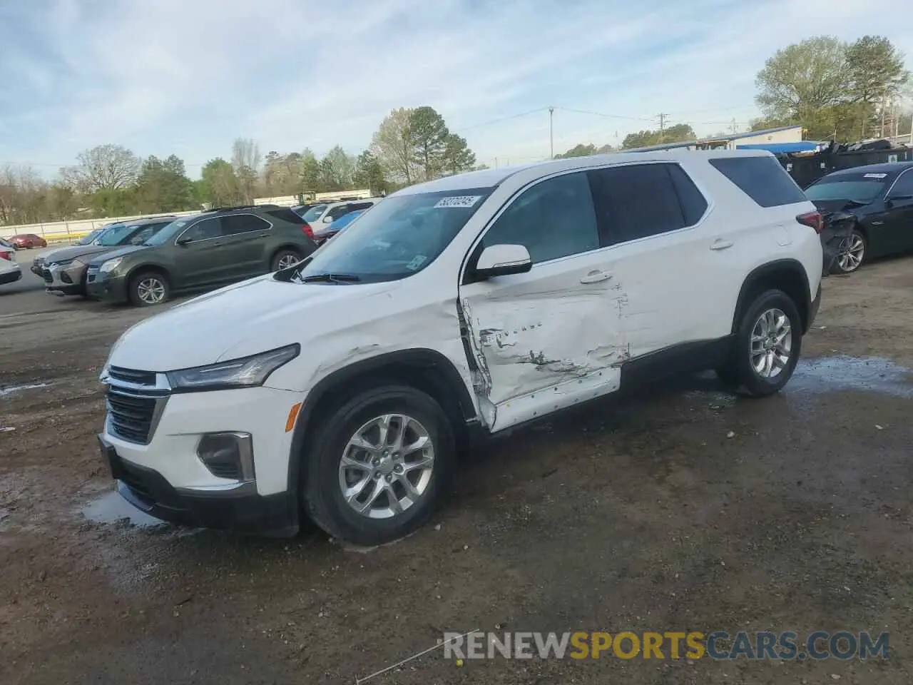 1 Фотография поврежденного автомобиля 1GNERFKW9PJ265267 CHEVROLET TRAVERSE 2023