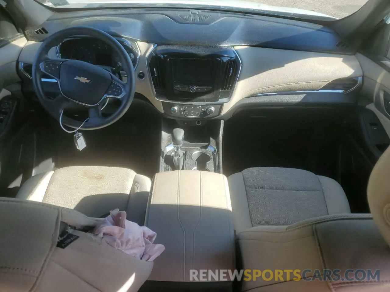 8 Фотография поврежденного автомобиля 1GNERFKW9PJ265267 CHEVROLET TRAVERSE 2023
