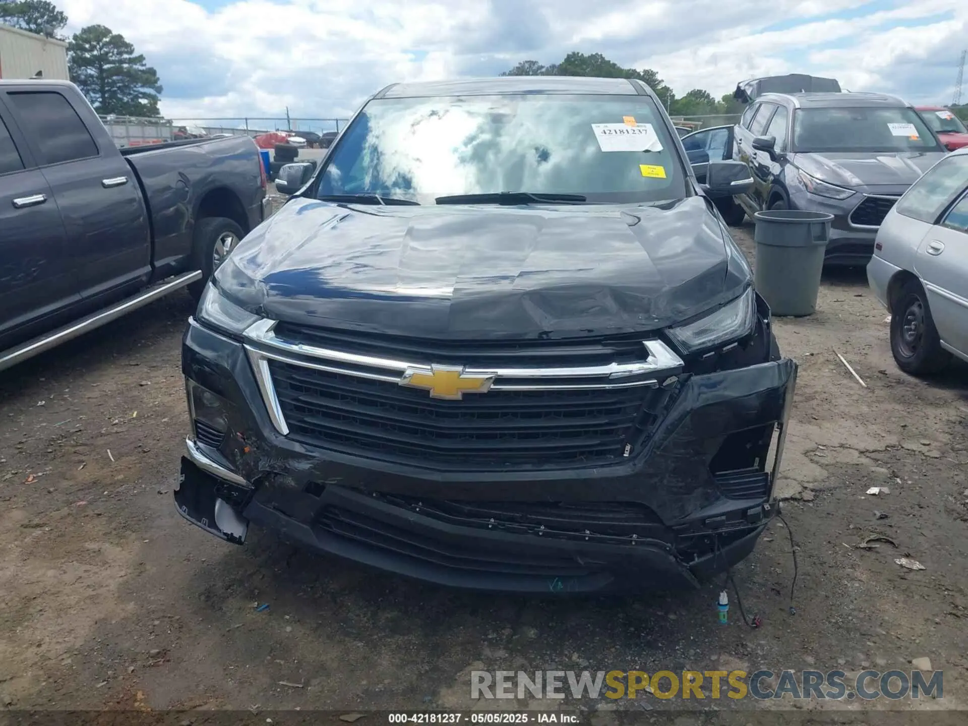 6 Photograph of a damaged car 1GNERFKW9PJ319344 CHEVROLET TRAVERSE 2023