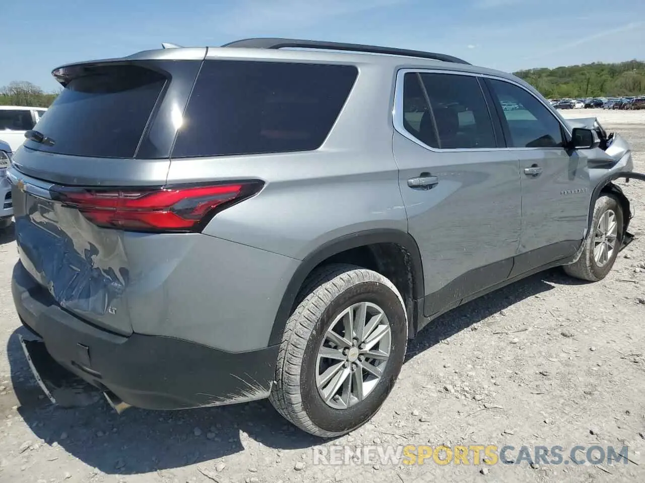 3 Photograph of a damaged car 1GNERGKW0PJ287423 CHEVROLET TRAVERSE 2023