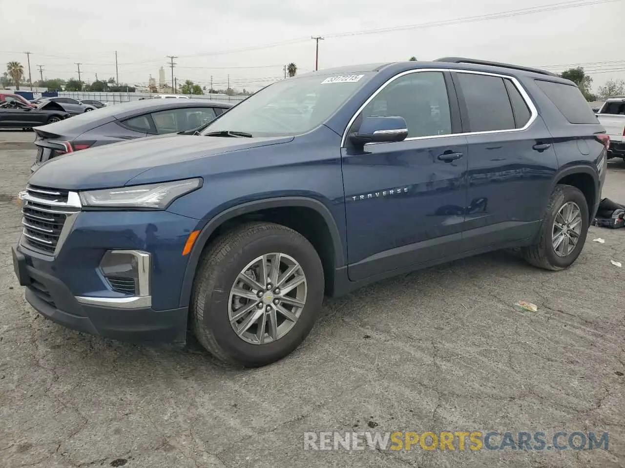 1 Фотография поврежденного автомобиля 1GNERGKW2PJ305095 CHEVROLET TRAVERSE 2023