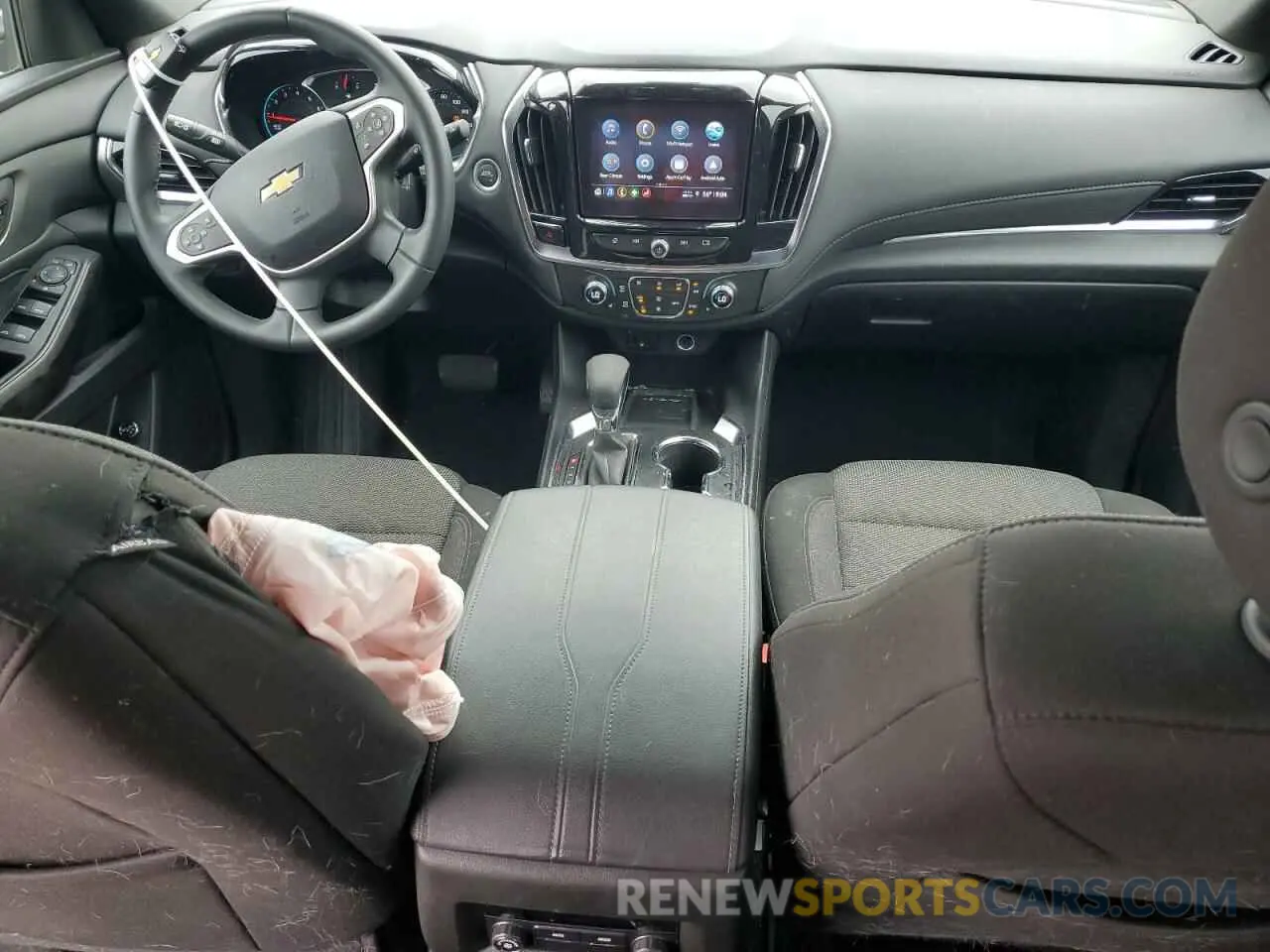 8 Фотография поврежденного автомобиля 1GNERGKW2PJ305095 CHEVROLET TRAVERSE 2023