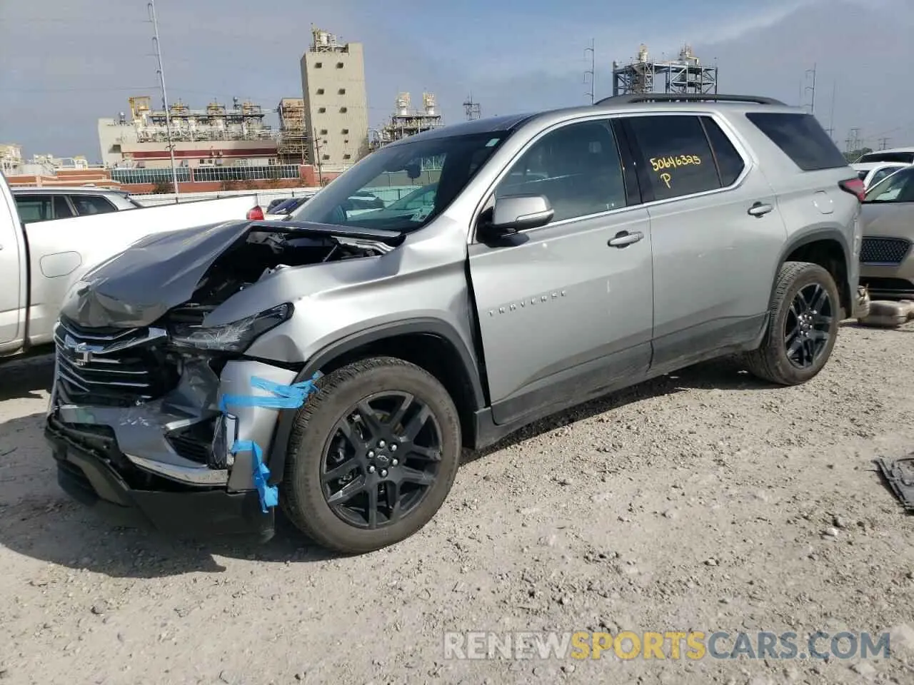 1 Фотография поврежденного автомобиля 1GNERGKW3PJ193553 CHEVROLET TRAVERSE 2023
