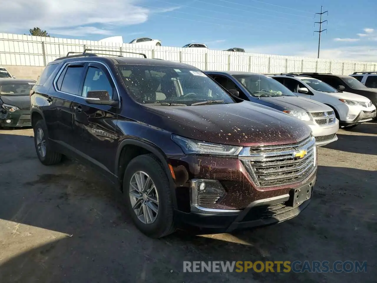 4 Photograph of a damaged car 1GNERGKW4PJ216578 CHEVROLET TRAVERSE 2023
