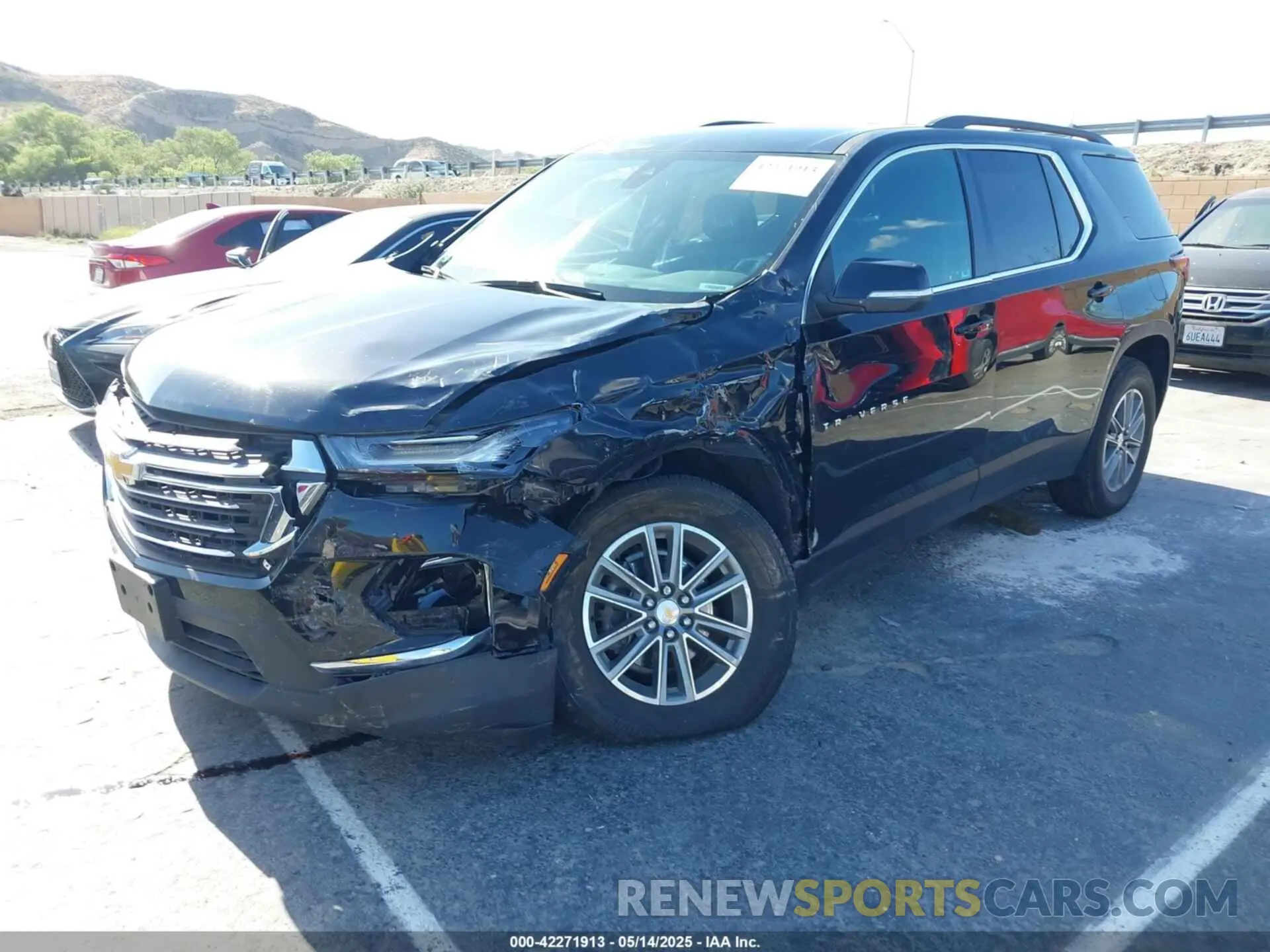 6 Photograph of a damaged car 1GNERGKW4PJ317961 CHEVROLET TRAVERSE 2023
