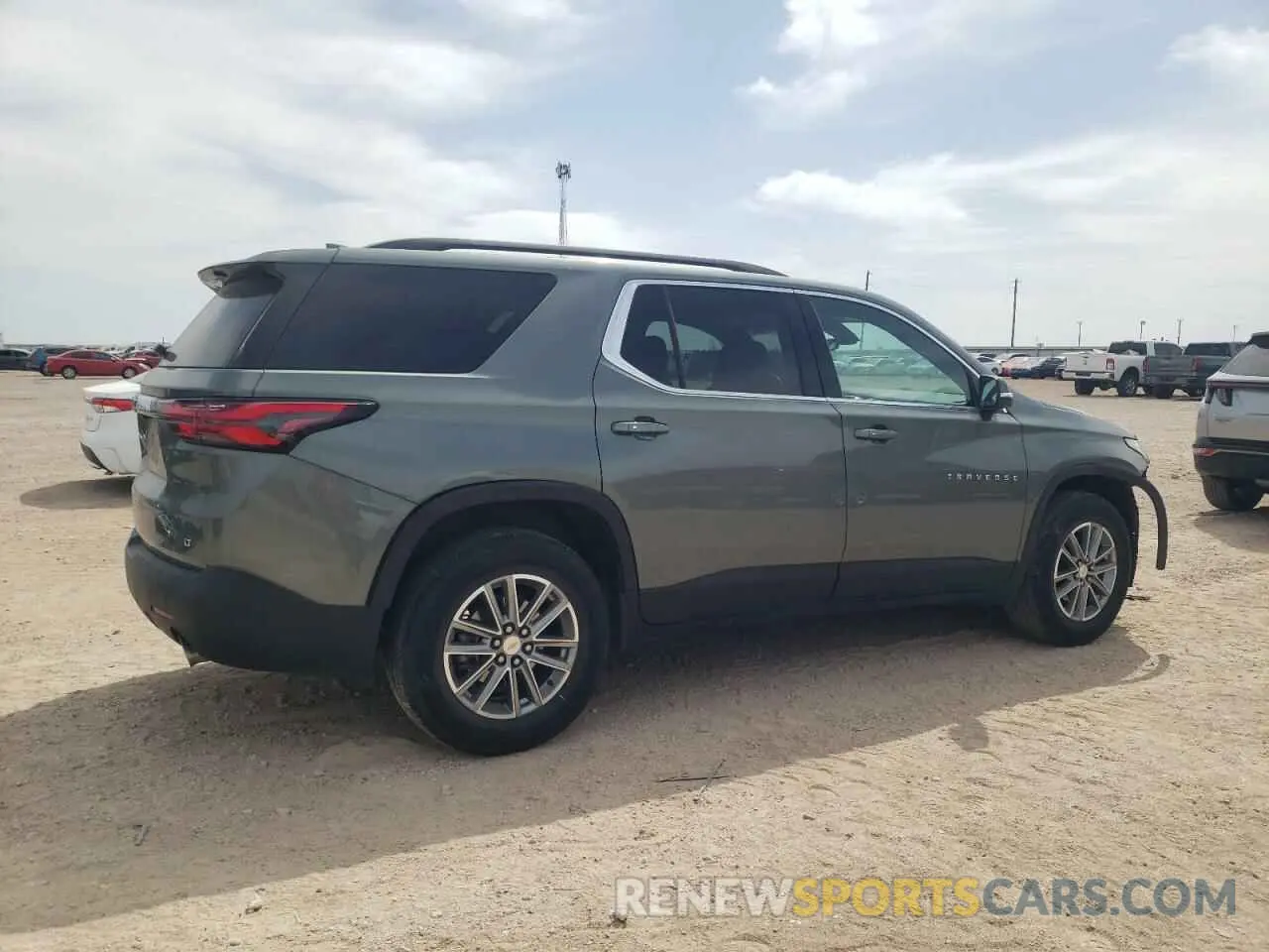 3 Photograph of a damaged car 1GNERGKW5PJ223247 CHEVROLET TRAVERSE 2023